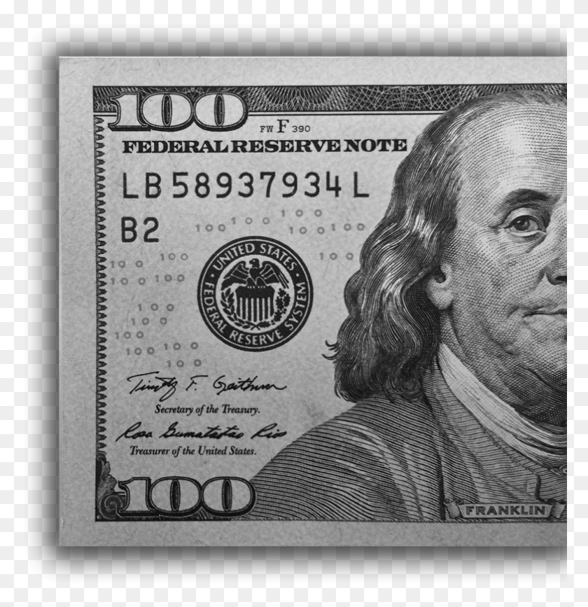 784x812 100 Долларовая Банкнота, Человек, Человек, Деньги Hd Png Скачать