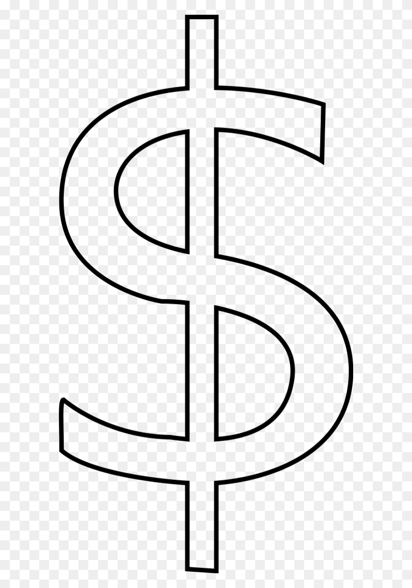 600x1137 Dollar Sign In Black Circle Dollar Sign Clip Art, Gray, World Of Warcraft HD PNG Download