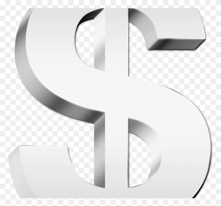 827x769 Dollar Transparent Image Dollar Sign Image, Alphabet, Text, Symbol HD PNG Download