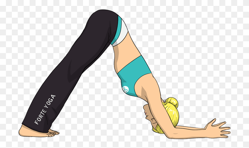 718x442 Dolphin Pose Yoga, Fitness, Working Out, Sport HD PNG Download