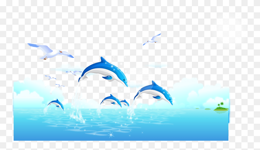 3943x2151 Dolphin Whale Wallpaper, Bird, Animal, Sea HD PNG Download