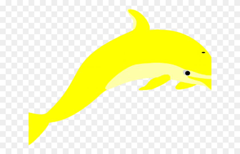 640x480 Желтый Дельфин, Банан, Фрукты, Растение Hd Png Скачать