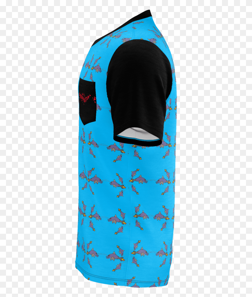 343x931 Dolphinator Syncronized Lazers T Shirt With Pocket Board Short, Clothing, Apparel, Hood Descargar Hd Png