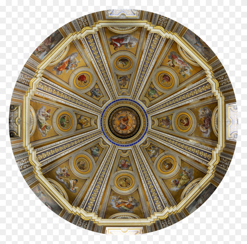 1036x1024 Dome Of Santa Maria Di Loreto Progetti Restauro Roma, Architecture, Building, Apse HD PNG Download