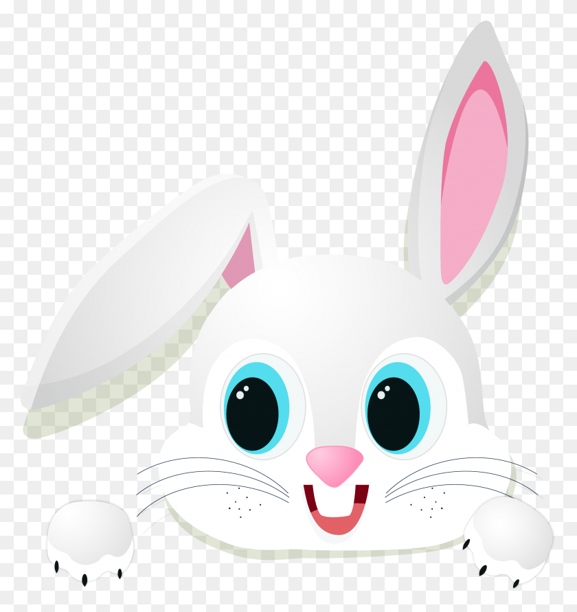 2440x2602 Domestic Rabbit Easter Bunny Chinese Zodiac Cartoon, Animal, Graphics HD PNG Download
