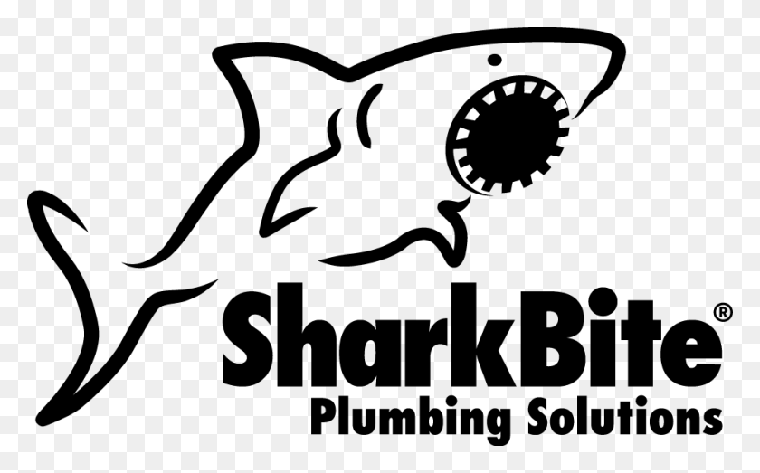 966x574 Domestic Water Piping Sharkbite Fittings, Stencil, Logo, Symbol Descargar Hd Png