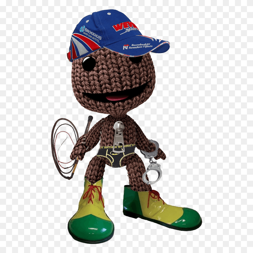 504x780 Dominating Sackboy Little Big Planet People, Hat, Clothing, Apparel HD PNG Download