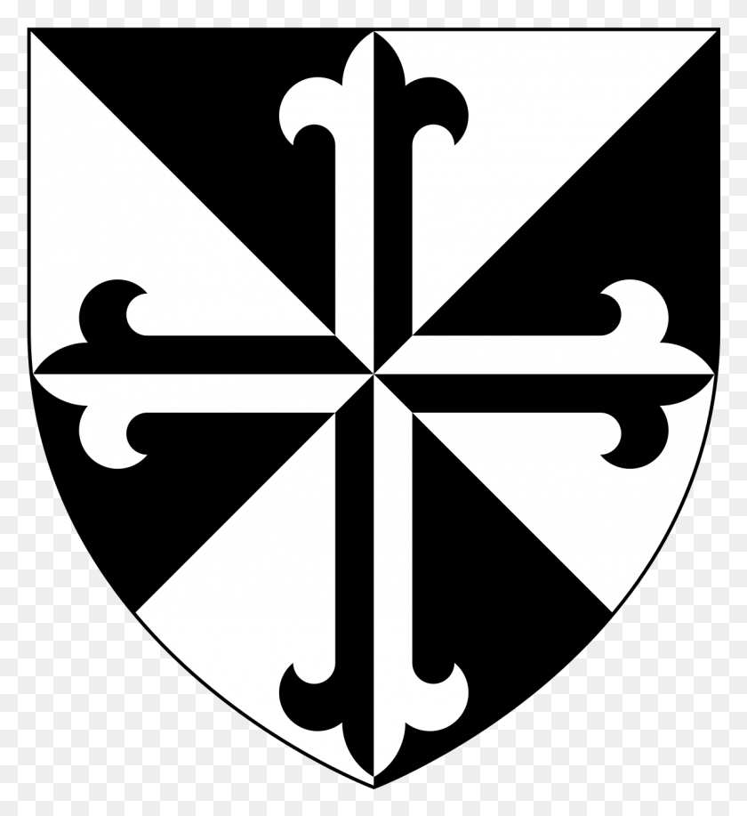 1195x1314 Доминиканский Орден, Символ, Трафарет, Крест Png Скачать