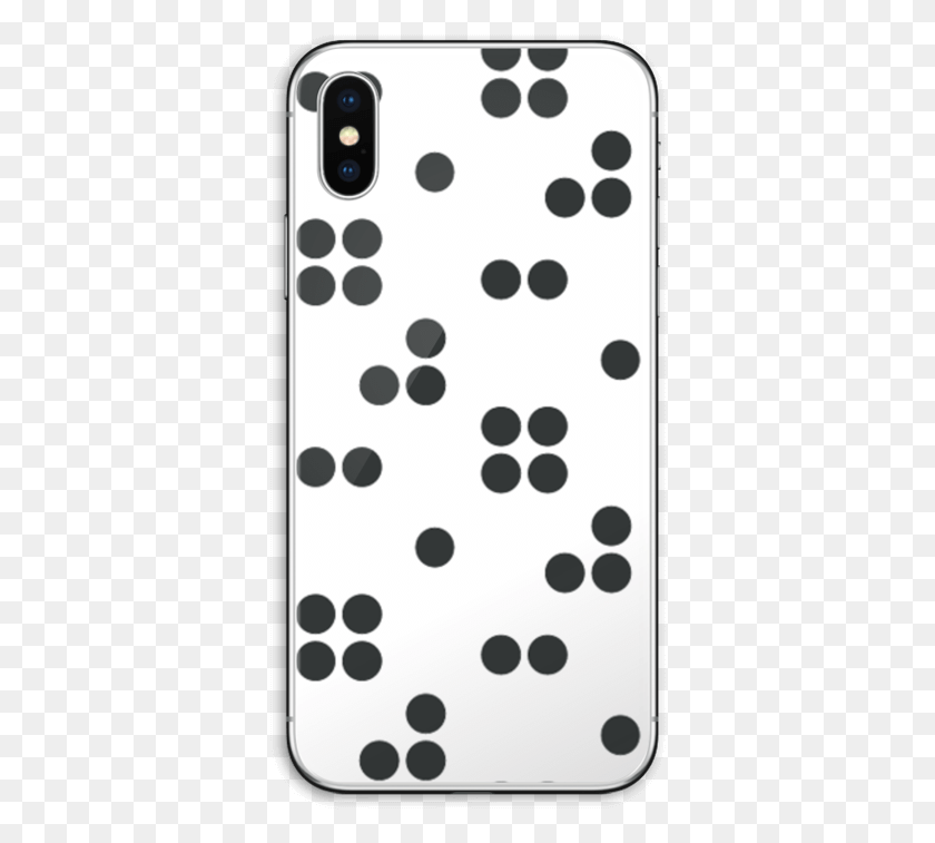 356x697 Domino Skin Iphone Xs Polka Dot, Mobile Phone, Phone, Electronics HD PNG Download