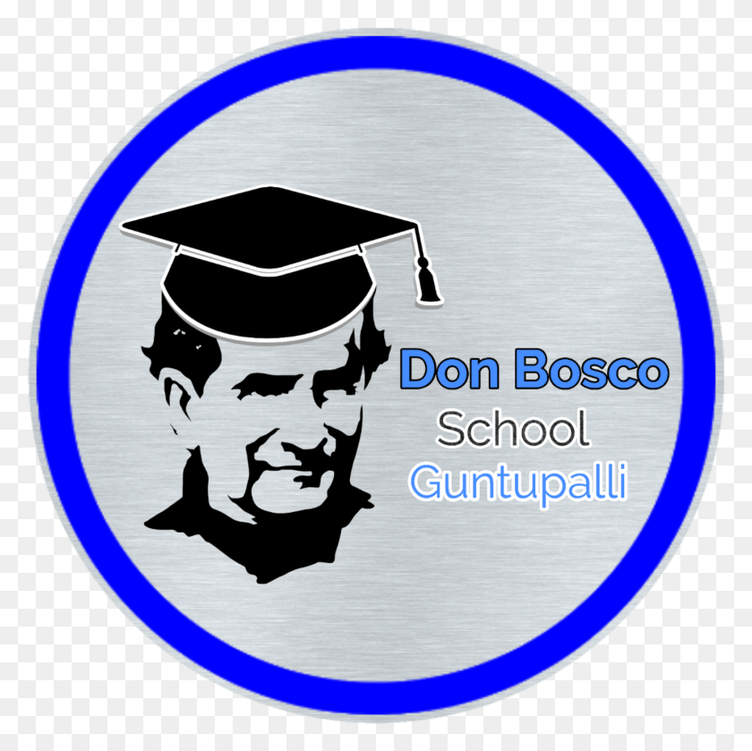 1394x1393 Don Bosco Blach And White, Label, Text, Symbol HD PNG Download