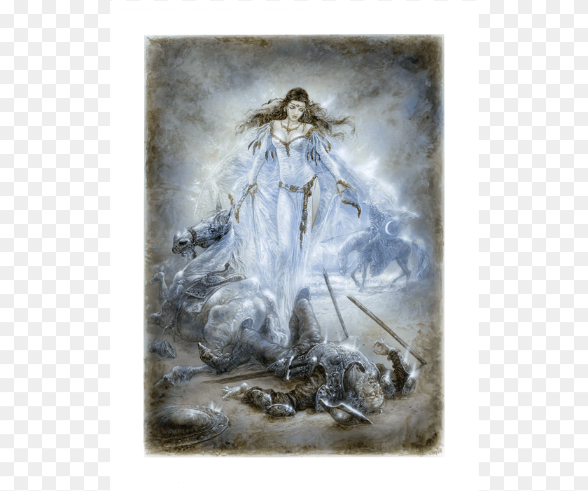 528x701 Don Quijote De La Mancha Y El Caballero De La Blanca Luis Royo, Art, Painting, Adult, Wedding Transparent PNG