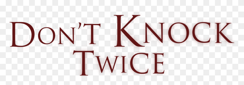 1265x378 Don T Knock Twice Jackson National Life Insurance, Text, Symbol, Interior Design HD PNG Download