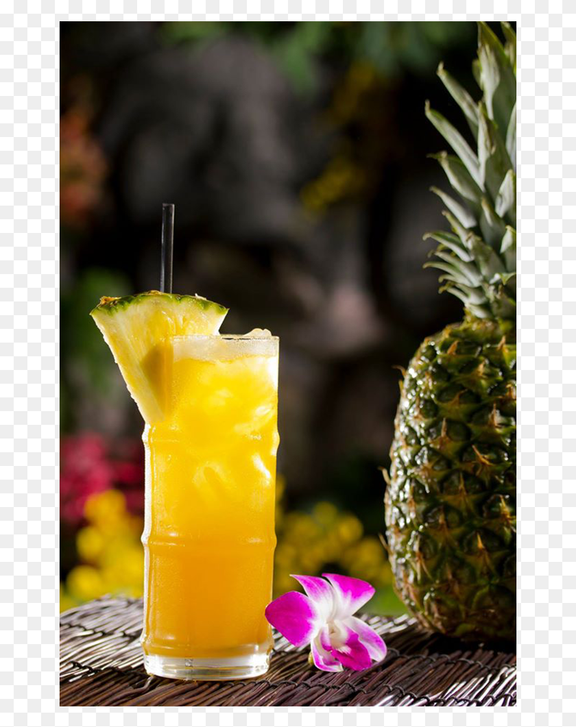 669x1001 Don The Beachcomber Los Angeles Mai Tai, Plant, Pineapple, Fruit HD PNG Download