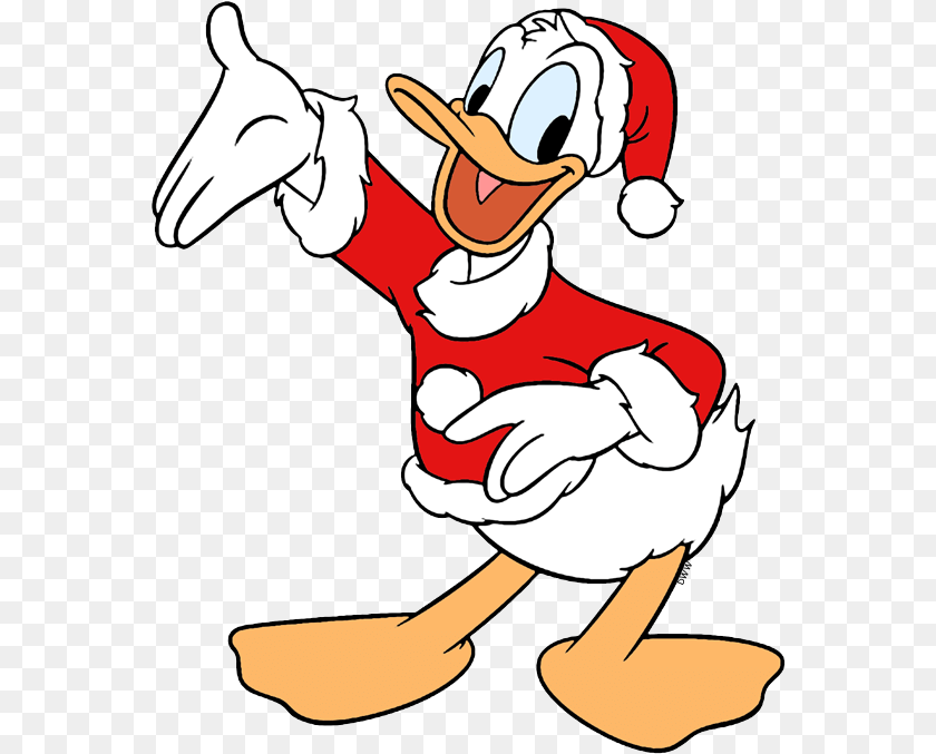 570x677 Donald Duck Christmas Clipart, Cartoon, Baby, Person PNG