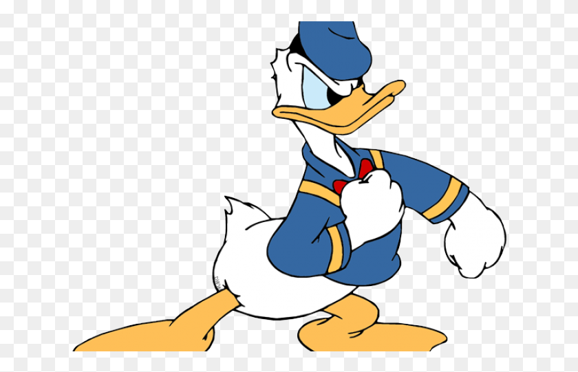 634x481 Donald Duck Clipart Upset Donald Duck Angry, Sport, Sports, Clothing HD PNG Download