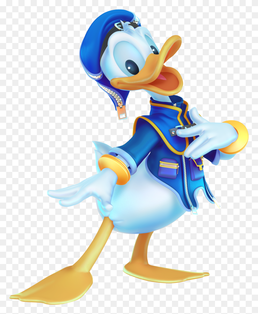 2511x3102 Donald Duck Clipart Video Sora Kingdom Hearts 3 Profile HD PNG Download