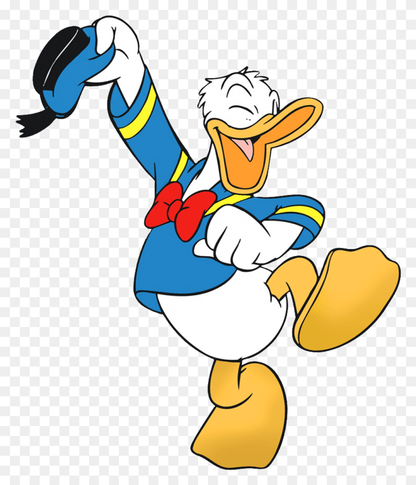 1007x1187 Donald Duck Happy Walt Disney Characters, Graphics, Book HD PNG Download