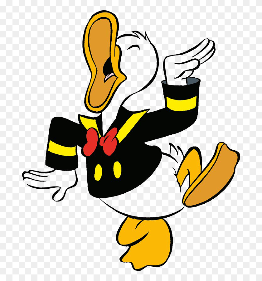 705x841 Donald Duck Pic Carl Barks Donald Duck, Graphics, Glass HD PNG Download