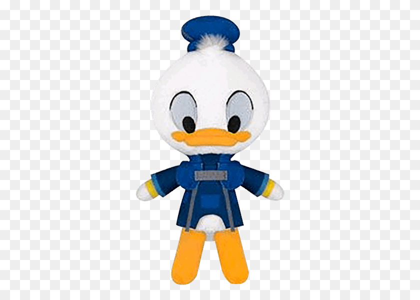 300x540 Donald Duck Plush Kingdom Hearts Plushies, Toy, Astronaut, Snowman HD PNG Download