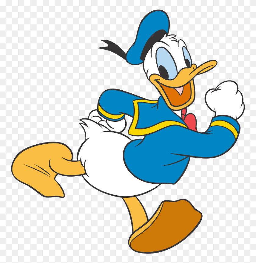769x802 Donald Logo Donald Duck Vector Logo, Photography, Animal HD PNG Download
