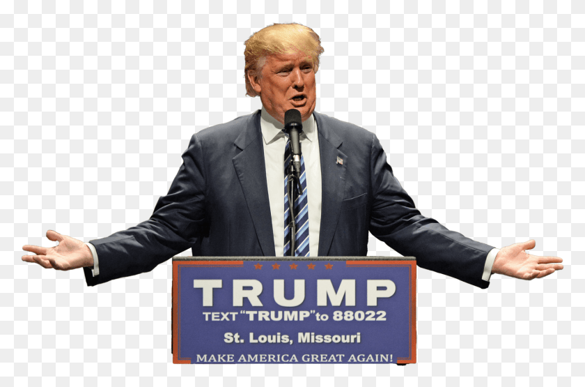 1410x896 Donald Trump, Audience, Crowd, Person HD PNG Download