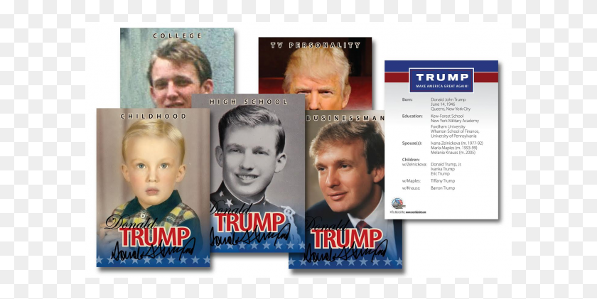 601x361 Donald Trump 45th President Of The United States Official Collage, Person, Human, Face HD PNG Download