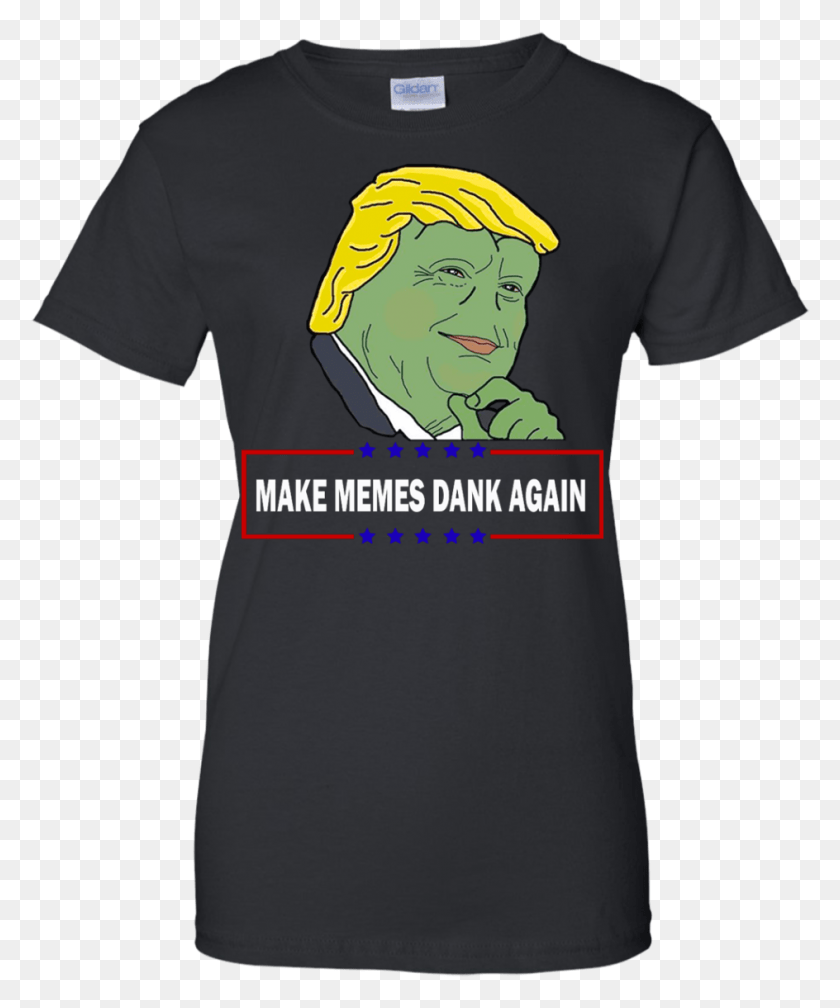 944x1148 Donald Trump Pepe T Shirt, Clothing, Apparel, T-shirt HD PNG Download