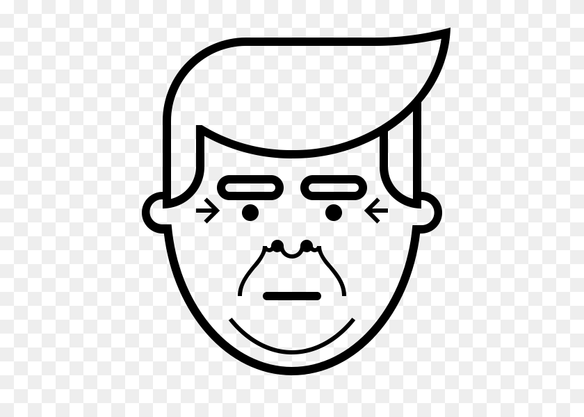 Donald Trump Rubber Stamp Stampmore, Gray Sticker PNG