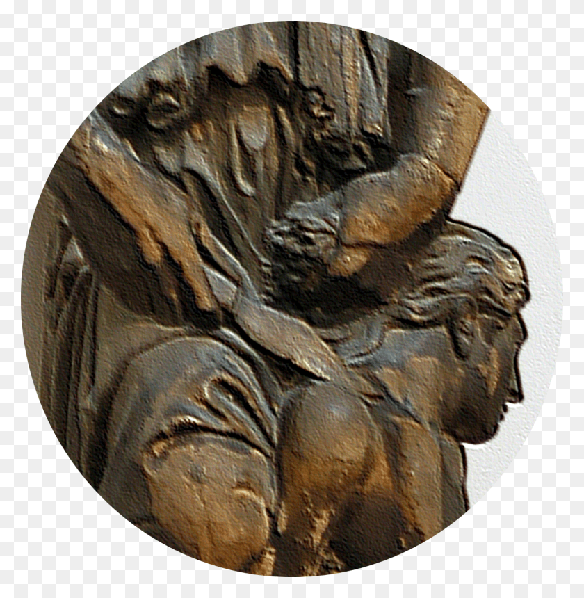 1244x1276 Donatello Sacrifice Of Isaac C1418 Couteau De L Aqeda, Bronze, Coin, Money HD PNG Download