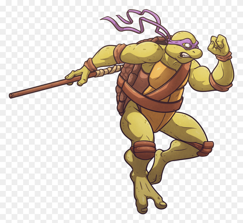 2700x2462 Donatello Tribute, Wasp, Bee, Insect HD PNG Download