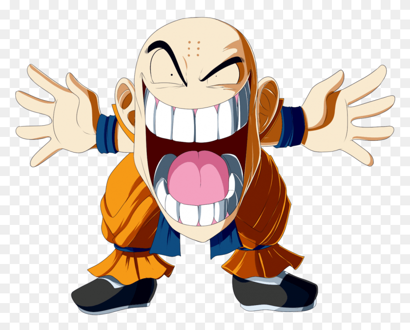 1221x963 Done It I39ve Made Krillin Shorter Someone Help Krillin, Teeth, Mouth, Lip HD PNG Download