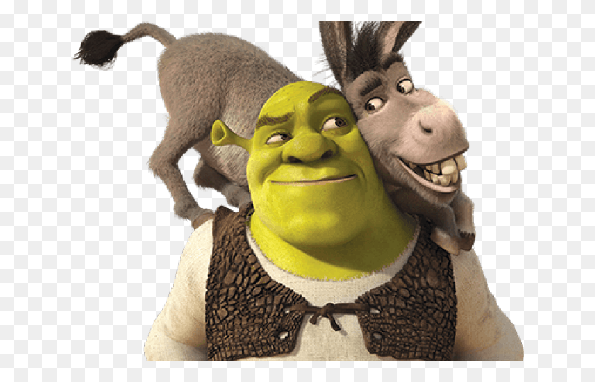 640x480 Donkey Clipart Shrek Donkey Shrek Donkey, Plush, Toy, Crowd HD PNG Download