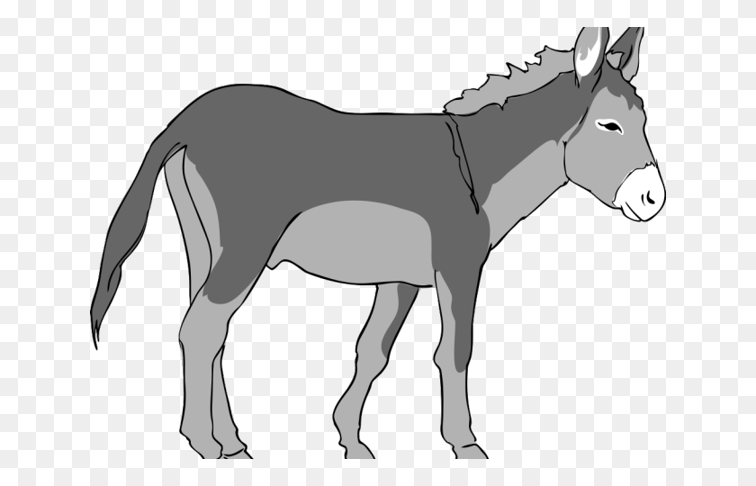 640x480 Осел Клипарт Маленький Осел Бесплатные Картинки, Млекопитающее, Животное, Лошадь Hd Png Скачать