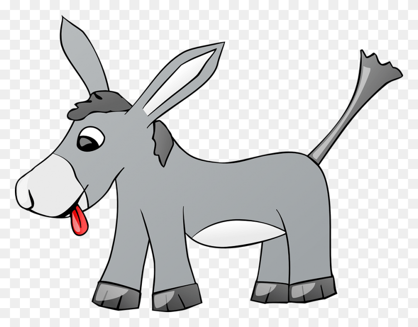 939x720 Donkey Free Transparent Background Images Free Donkey Clip Art, Mammal, Animal, Aardvark HD PNG Download
