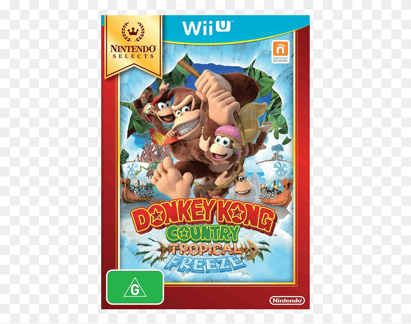 429x601 Donkey Kong Country Donkey Kong Country Tropical Freeze, Poster, Advertisement, Disk HD PNG Download