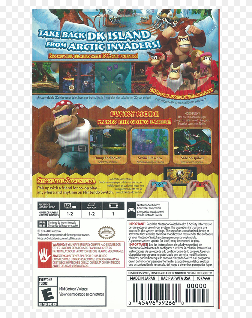 628x1001 Donkey Kong Country Tropical Freeze Back Thomas The Tank Engine, Person, Human, Text HD PNG Download