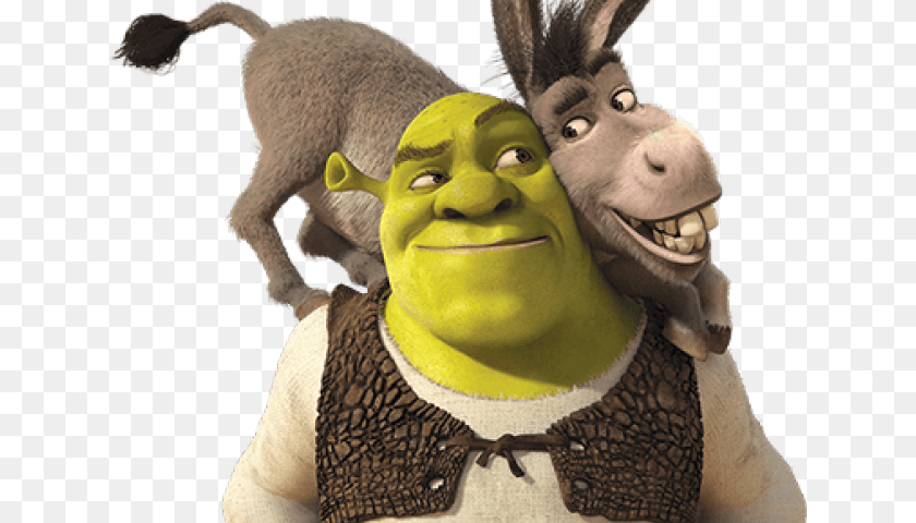 Donkey Shrek, Baby, Person, Animal, Mammal Sticker PNG