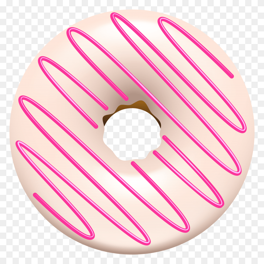 6847x6847 Donut HD PNG Download