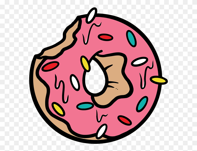 593x584 Donut Emoji, Ball, Food, Dish HD PNG Download