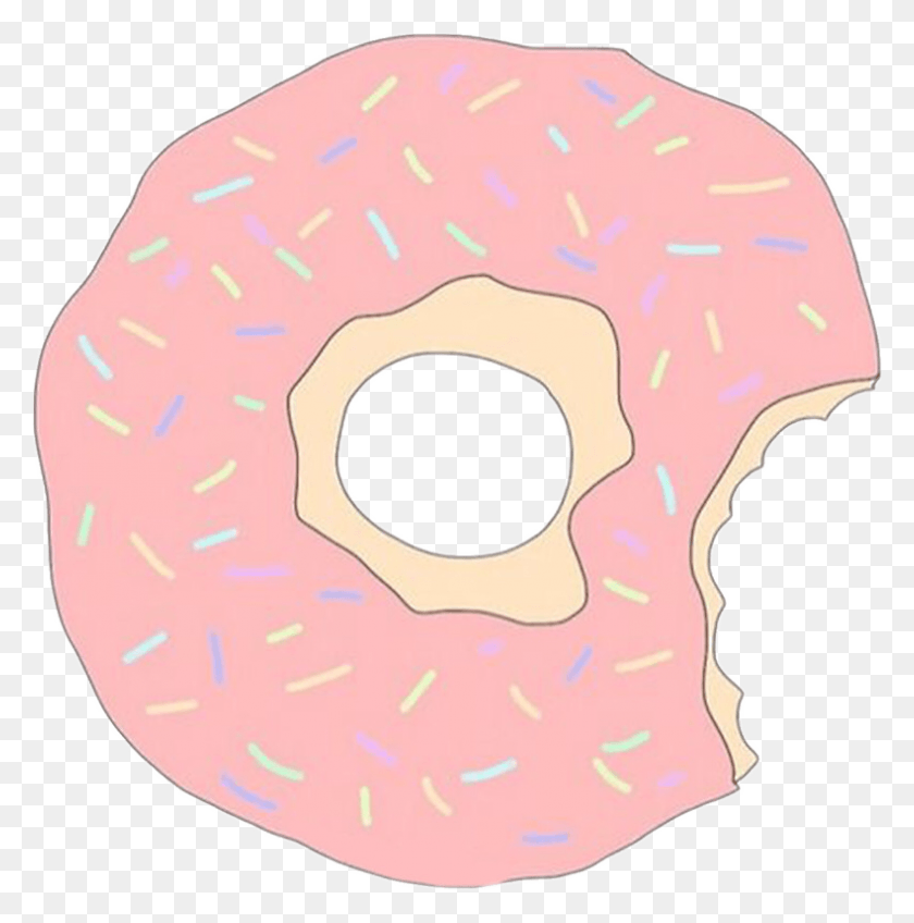 790x799 Donuts Clipart Pastel Donut Tumblr, Pastelería, Postre, Alimentos Hd Png
