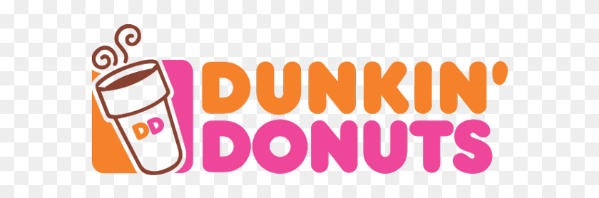 590x218 Пончики Логотип De Dunkin Пончики, Слово, Текст, Этикетка Hd Png Скачать