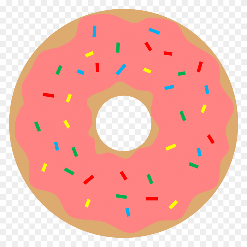 862x862 Donuts Storytime Donut Clipart Png / Pastelería Postre Png