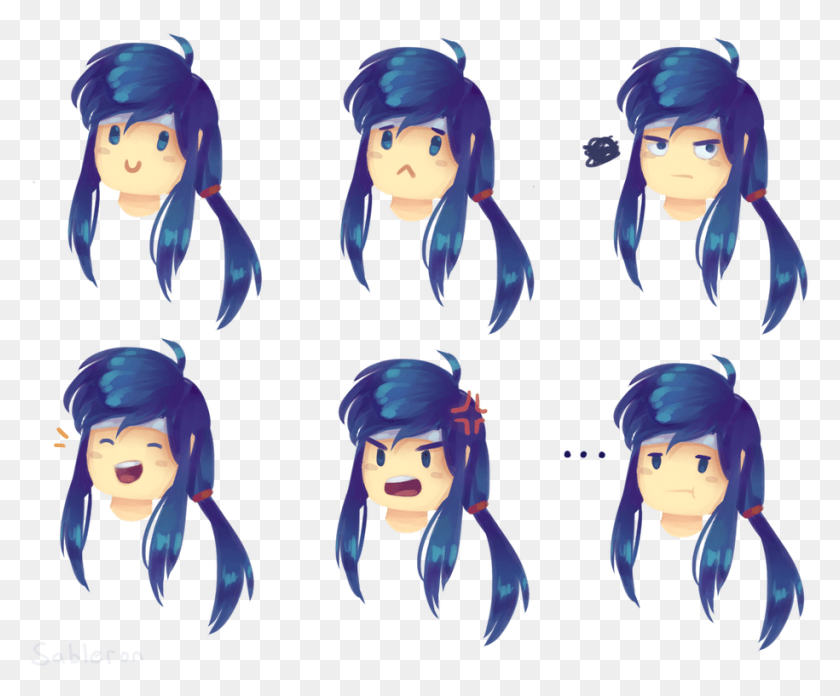 915x747 Doodled Some Cute Little Seliph Emoticons, Comics, Book, Costume HD PNG Download