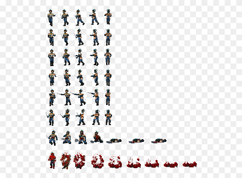 526x557 Doom Sprites, Person, Human, Sweets HD PNG Download
