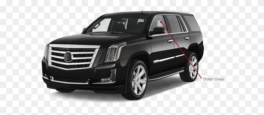 585x306 Door Glass Replacement Cadillac Escalade No Background, Car, Vehicle, Transportation HD PNG Download