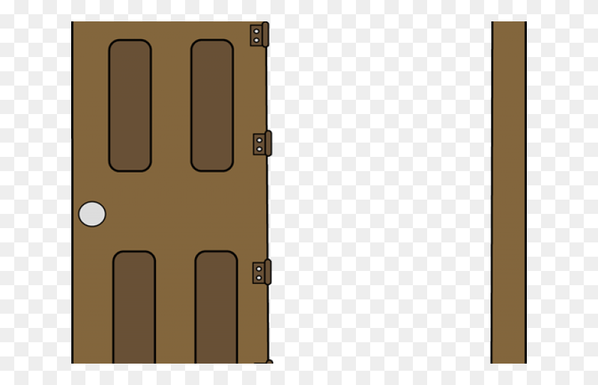 640x480 Doorway Clipart Wood, Furniture, Building, Architecture HD PNG Download