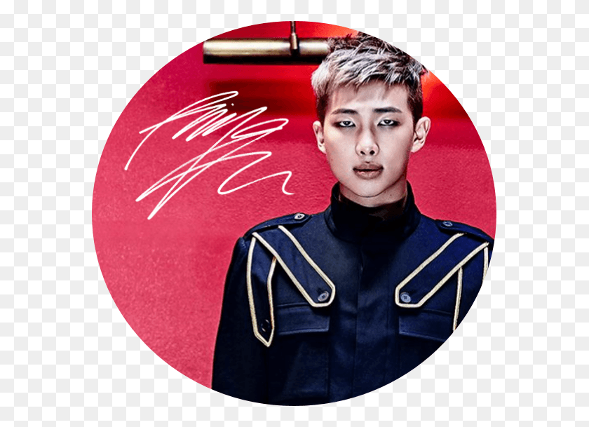 577x549 Dope Bag Pins Personil Bts Rap Monster, Person, Human, Face HD PNG Download