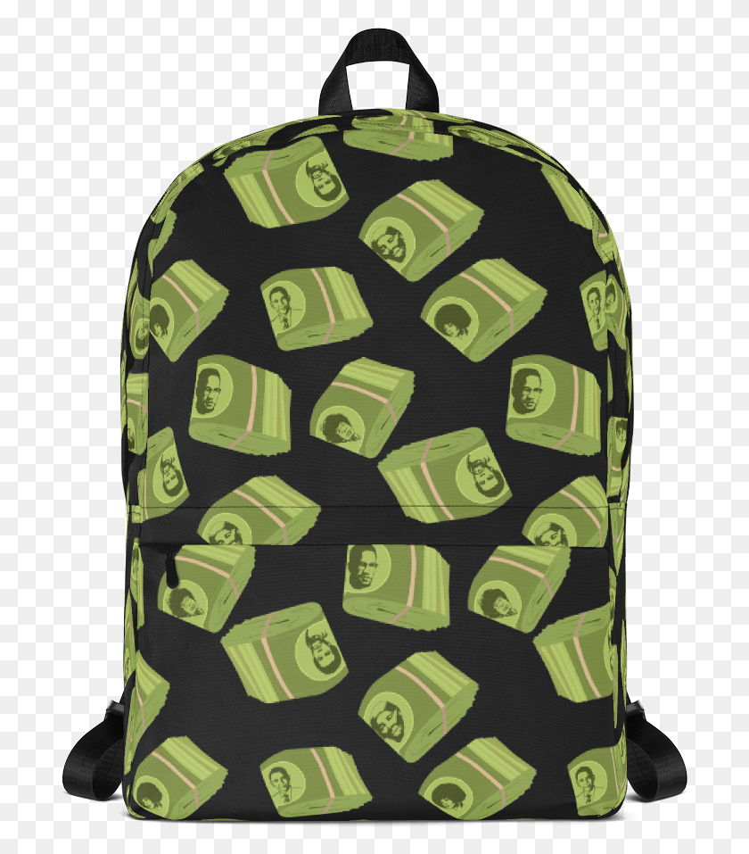 707x897 Dope Black Dollar Dope Shit Mockup Front White Starry Night Backpack, Clothing, Apparel, Bag HD PNG Download