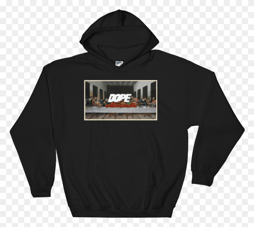 797x709 Dope Last Supper Hoodie God Is Greater Than The Highs And Lows Hoodie, Clothing, Apparel, Sweatshirt HD PNG Download