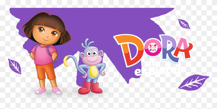 1401x655 Dora The Explorer Chutti Tv, Toy, Graphics HD PNG Download